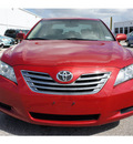 toyota camry hybrid 2007 red sedan hybrid 4 cylinders front wheel drive automatic 76543
