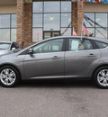 ford focus 2012 gray hatchback sel flex fuel 4 cylinders front wheel drive automatic 80229