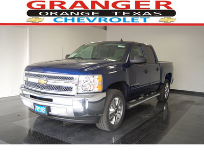 chevrolet silverado 1500 2013 blue lt v8 automatic with overdrive 77630