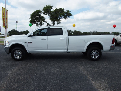 ram 3500 2011 white laramie diesel 6 cylinders 4 wheel drive automatic 78016