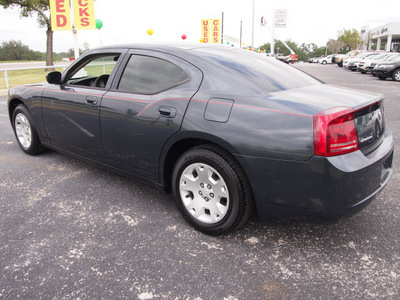 dodge charger 2007 blue sedan gasoline 6 cylinders rear wheel drive automatic 78016