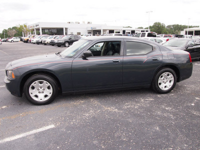 dodge charger 2007 blue sedan gasoline 6 cylinders rear wheel drive automatic 78016