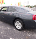 dodge charger 2007 blue sedan gasoline 6 cylinders rear wheel drive automatic 78016