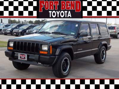 jeep cherokee 1999 black suv se 6 cylinders automatic with overdrive 77469