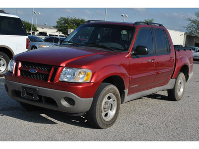 ford explorer sport trac 2002 red suv value gasoline 6 cylinders 4 wheel drive automatic 78217