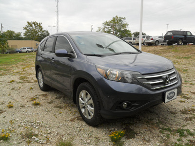 honda cr v 2012 blue suv ex 4 cylinders automatic 75606