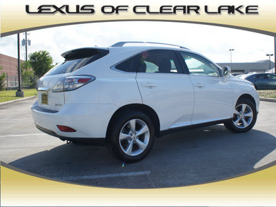 lexus rx 350 2011 white suv gasoline 6 cylinders all whee drive automatic 77546