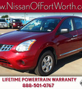 nissan rogue 2012 red wagon s 4 cylinders automatic 76116