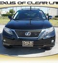 lexus rx 350 2010 black suv gasoline 6 cylinders front wheel drive automatic 77546