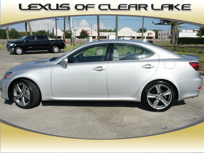 lexus is 250 2012 gray sedan gasoline 6 cylinders rear wheel drive automatic 77546