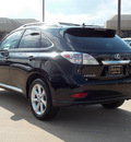 lexus rx 350 2010 black suv 6 cylinders shiftable automatic 77074