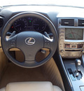 lexus is 250 2006 red sedan 6 cylinders shiftable automatic 77074