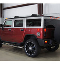 hummer h2 2007 maroon suv gasoline 8 cylinders 4 wheel drive automatic 79110