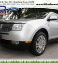 lincoln mkx 2010 silver suv gasoline 6 cylinders front wheel drive automatic with overdrive 76049