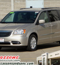 chrysler town country 2013 beige van touring flex fuel 6 cylinders front wheel drive automatic 62034