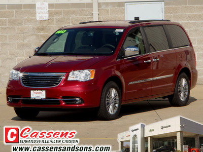 chrysler town country 2013 red van touring l flex fuel 6 cylinders front wheel drive automatic 62034