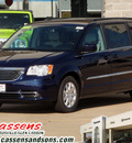 chrysler town country 2013 dk  blue van touring flex fuel 6 cylinders front wheel drive automatic 62034