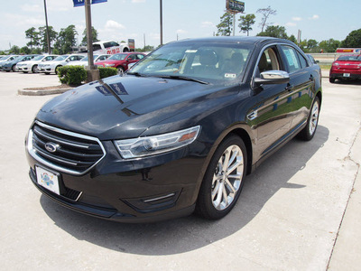 ford taurus 2013 black sedan limited gasoline 6 cylinders front wheel drive 6 speed automatic 77338