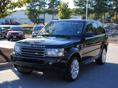 land rover range rover sport 2009 black suv hse gasoline 8 cylinders 4 wheel drive automatic 27511