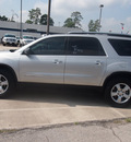 gmc acadia 2008 silver suv sle 1 gasoline 6 cylinders front wheel drive 6 speed automatic 77338