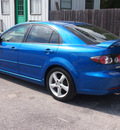 mazda mazda6 2006 blue hatchback i sport gasoline 4 cylinders front wheel drive autostick 77070