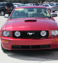ford mustang 2007 red coupe gt gasoline 8 cylinders rear wheel drive automatic 33884