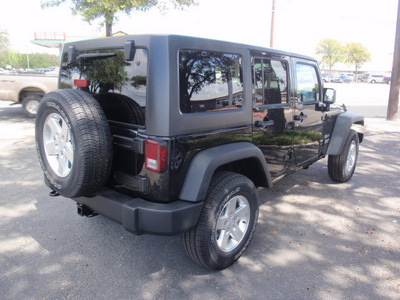 jeep wrangler unlimited 2013 black suv sport gasoline 6 cylinders 4 wheel drive automatic 78028