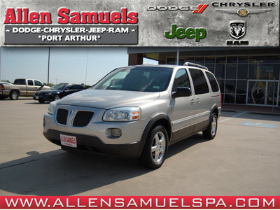 pontiac montana sv6 2006 silver van gasoline 6 cylinders front wheel drive automatic with overdrive 77642