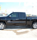 chevrolet silverado 1500 2009 black pickup truck lt 8 cylinders automatic with overdrive 77642