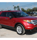 ford explorer 2011 red suv xlt gasoline 6 cylinders 2 wheel drive automatic 77575