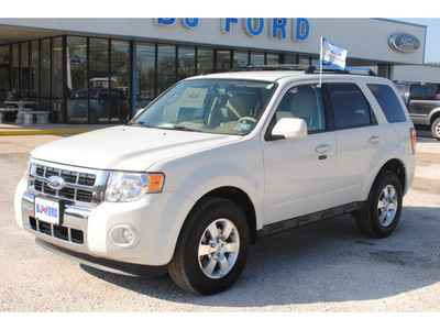ford escape 2012 white suv limited flex fuel 6 cylinders front wheel drive automatic 77575