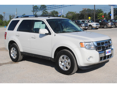 ford escape 2012 white suv limited flex fuel 6 cylinders front wheel drive automatic 77575