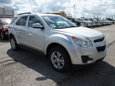chevrolet equinox 2013 silver lt 4 cylinders automatic 78064