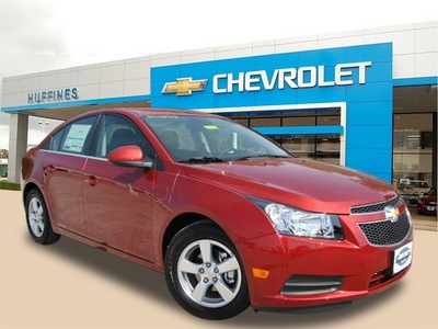 chevrolet cruze 2013 red sedan 1lt gasoline 4 cylinders front wheel drive automatic 75067