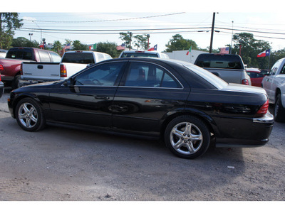 lincoln ls 2002 black sedan gasoline 6 cylinders rear wheel drive automatic 77018