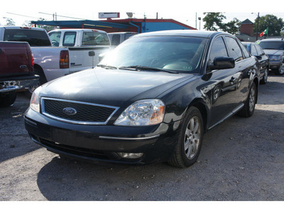 ford five hundred 2006 black sedan sel gasoline 6 cylinders front wheel drive automatic 77018