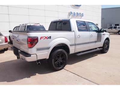 ford f 150 2012 silver fx4 6 cylinders automatic 77074