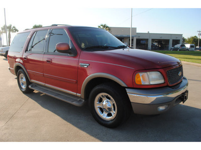 ford expedition 2000 red suv eddie bauer gasoline v8 rear wheel drive automatic with overdrive 77539