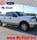 ford f 150 2006 white larait flex fuel 8 cylinders rear wheel drive automatic with overdrive 77539