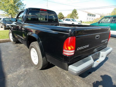 dodge dakota 2003 black pickup truck sxt gasoline 6 cylinders rear wheel drive automatic 14224