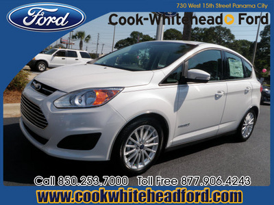 ford c max hybrid 2013 white hatchback se hybrid 4 cylinders front wheel drive automatic 32401