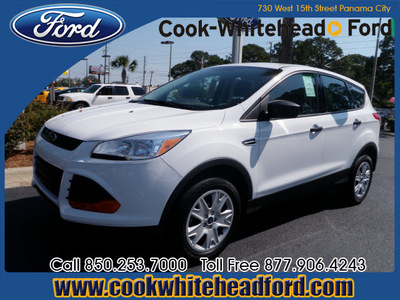 ford escape 2013 white suv s gasoline 4 cylinders front wheel drive automatic 32401