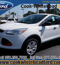 ford escape 2013 white suv s gasoline 4 cylinders front wheel drive automatic 32401
