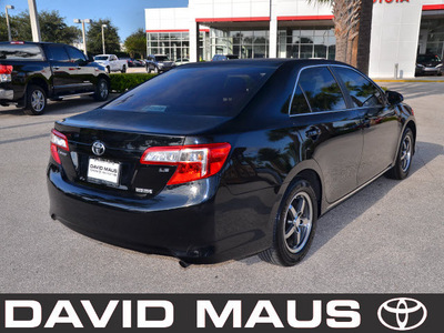toyota camry 2012 black sedan le gasoline 4 cylinders front wheel drive automatic 32771