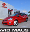 toyota prius 2011 red hybrid hybrid 4 cylinders front wheel drive automatic 32771