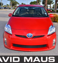 toyota prius 2011 red hybrid hybrid 4 cylinders front wheel drive automatic 32771