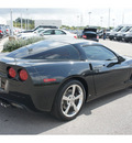 chevrolet corvette 2009 black coupe gasoline 8 cylinders rear wheel drive 6 speed manual 78626