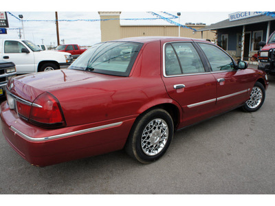 mercury grand marquis 1999 red sedan gs gasoline v8 rear wheel drive automatic 78654