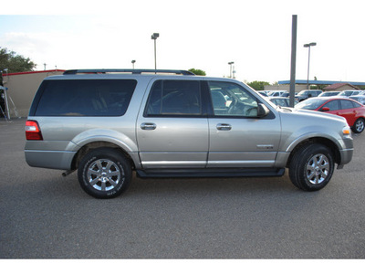 ford expedition 2008 lt  gray suv el xlt gasoline 8 cylinders 2 wheel drive automatic 78539