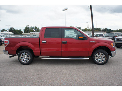 ford f 150 2012 red xlt flex fuel 8 cylinders 2 wheel drive automatic 77531
